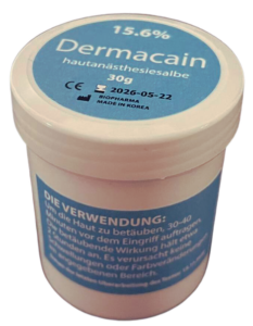 Dermacain – Crema Anestésica para Tatuajes TKTX