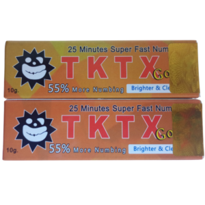TKTX Gold crema adormecedora para tatuajes